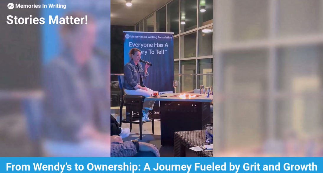 Stories Matter! From Wendy’s to Ownership: A Journey Fueled by Grit and Growth